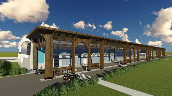 inaugurate the new terminal building of Surat ...