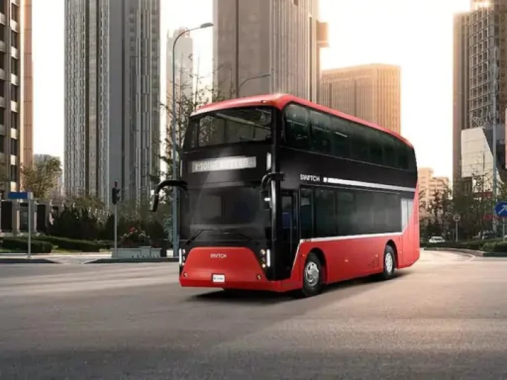 State's first AC electric double-decker bus