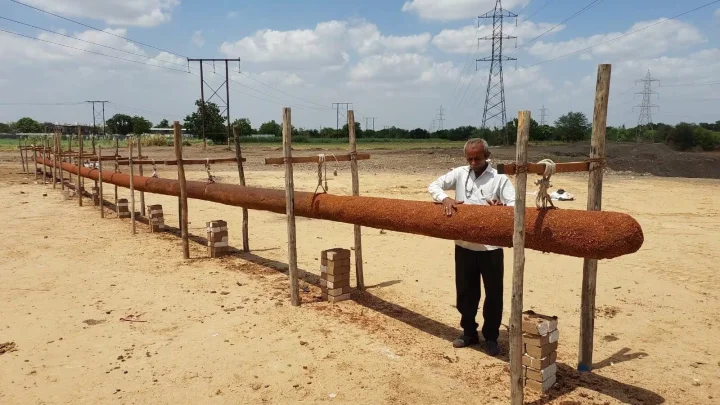 108 feet long incense burner