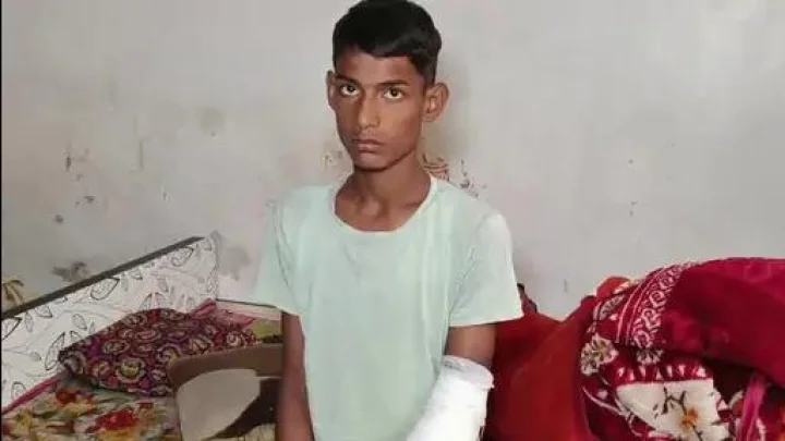 Two students were electrocuted while pulling a ...