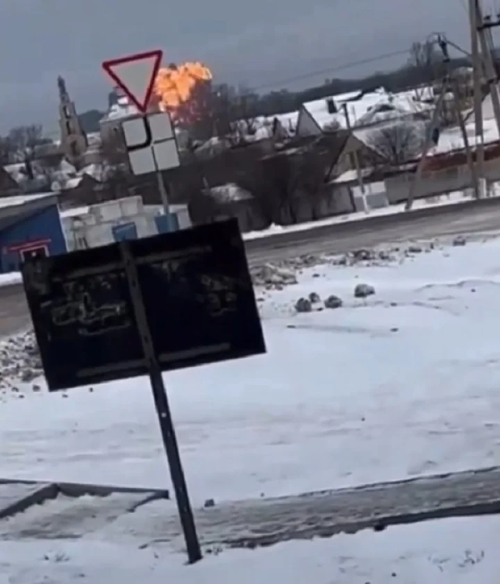 Russian military plane crash