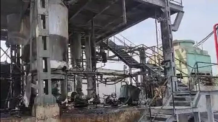 Blast after gas leak in company's plant in ...
