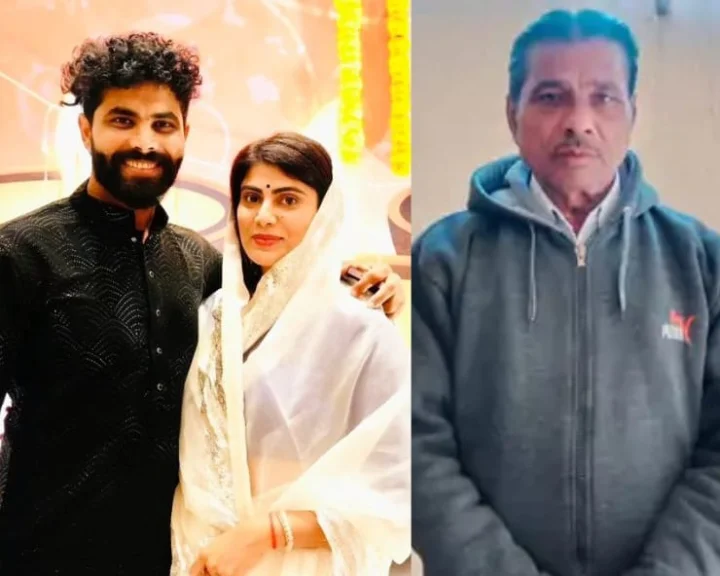 Ravindra Jadeja father controversy