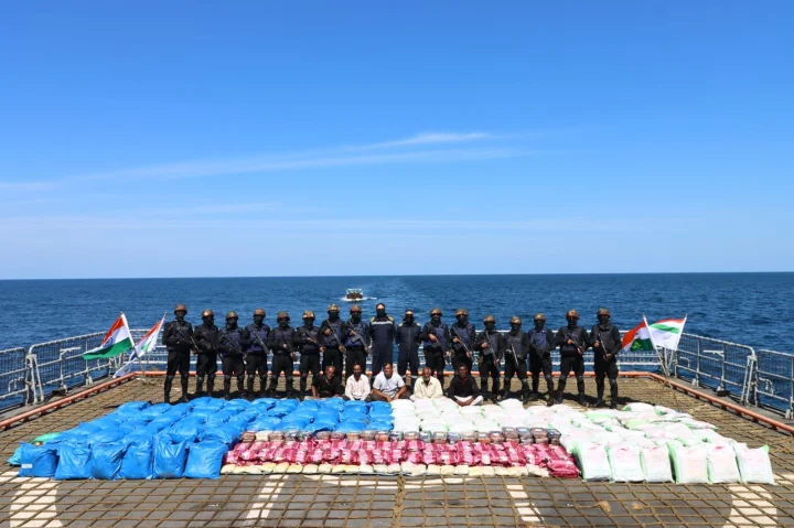 largest amount of drugs in the history of Gujarat was seized