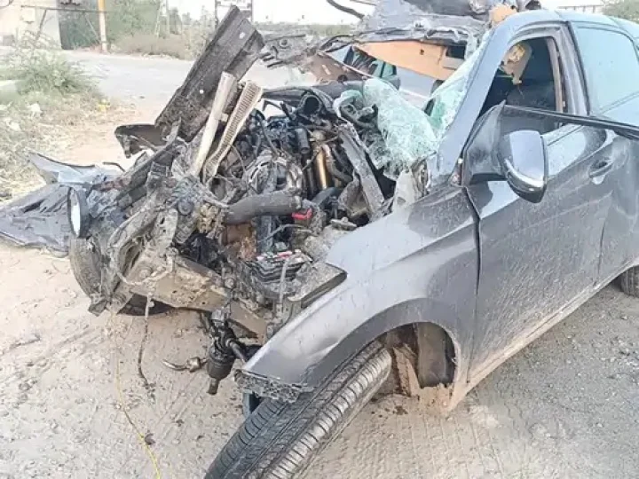 Dhrangadhra-Malwan Highway Accident