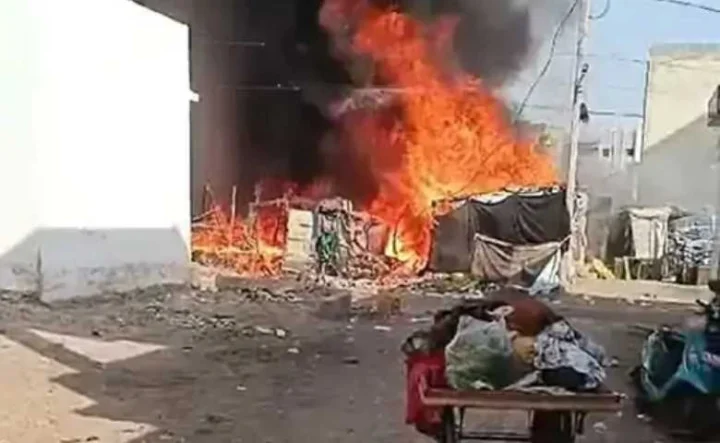 anjar fire