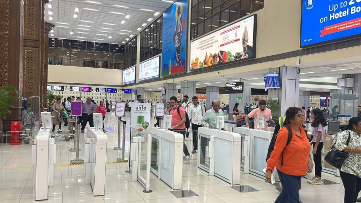 Ahmedabad Airport New Record