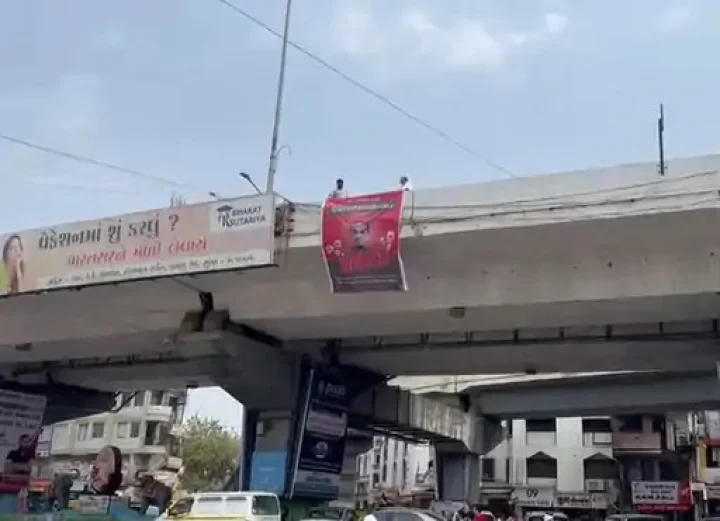 'Nilesh Kumbhani Wanted' posters found in Surat