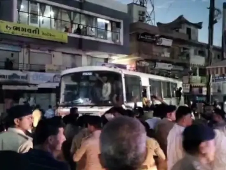 whirlwind of protest in Dhrol