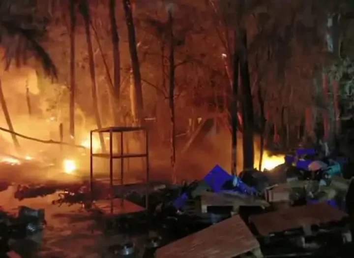 fire at Joy E-Bike Company