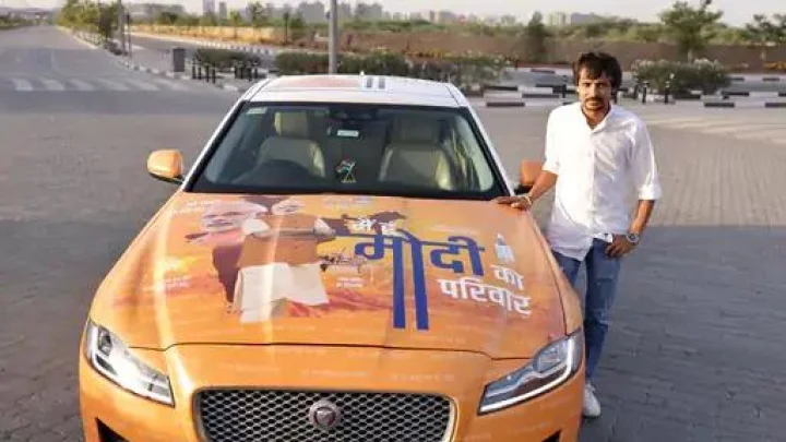 Surat businessman showcases Modi government's ...