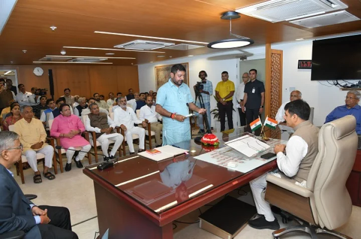 Five MLAs took oath