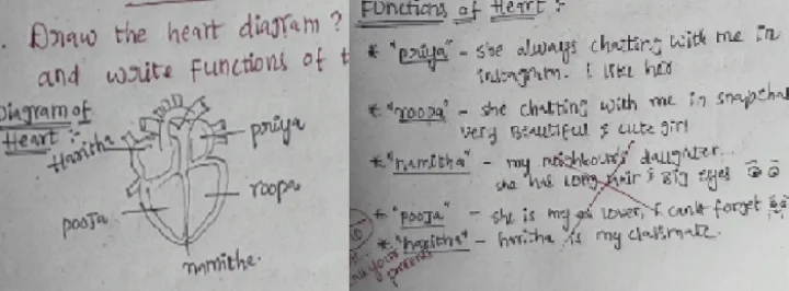 love answersheet