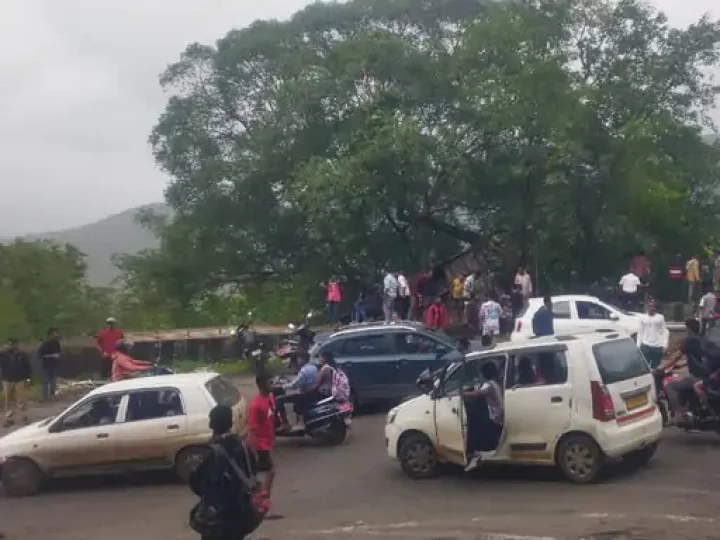 Luxury bus plunges into Saputara valley