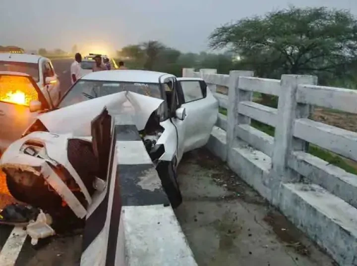 accident in banaskantha