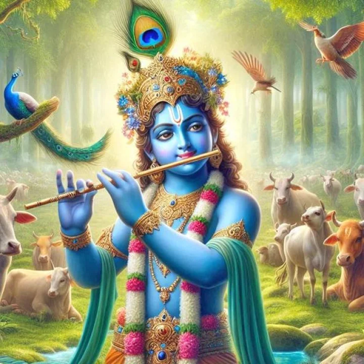 Krishna Janmashtami Essay in Marathi