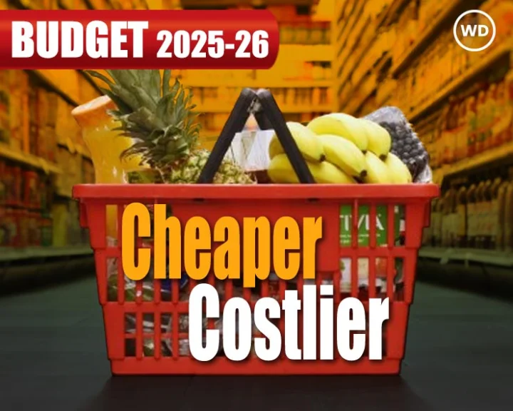 List Of Cheaper And Costlier