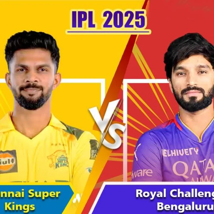CSK vs RCB: :RCB 50 રનથી જીત્યું, સિઝનમાં તેની સતત બીજી મેચ જીતી.