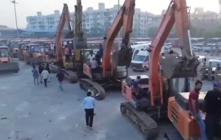 demolished in chandola lake