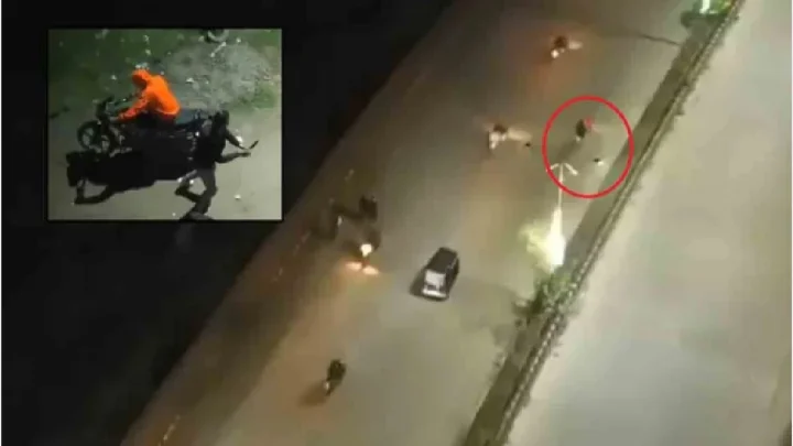 The groom was attacked with a knife wedding in Amravati