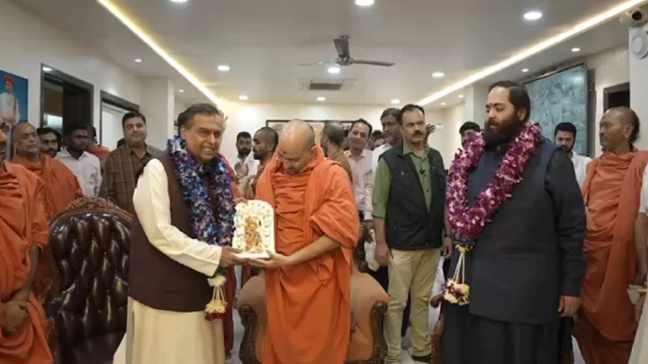 Ambani  Sarangpur  temple visit