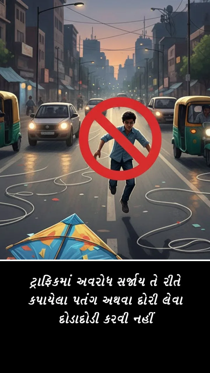 police notification regarding uttarayan