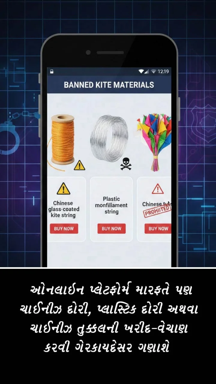 police notification regarding uttarayan