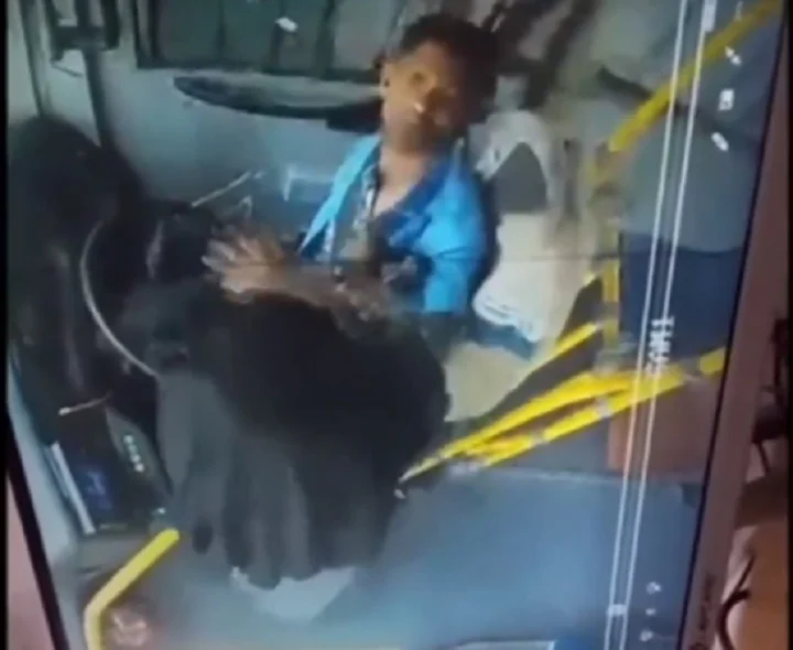 burqa woman beaten driver in Surat