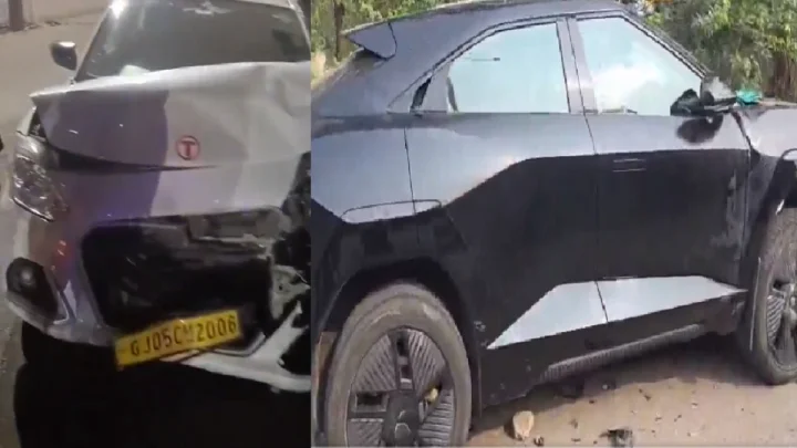 surat car accident news