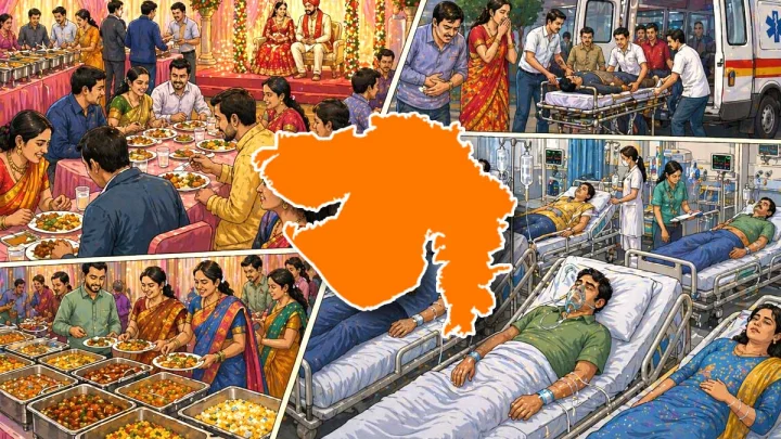 દાહોદ ફૂડ પોઈઝનિંગ: 1,200માંથી 400 લોકો બીમાર, ધારાસભ્ય મહેન્દ્ર ભાભોર હોસ્પિટલ પહોંચ્યા