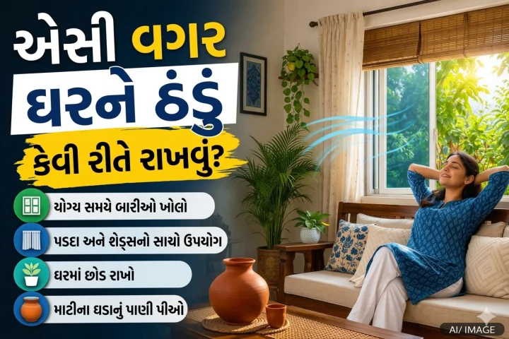 AC વગર ઘરને ઠંડુ રાખવાના સહેલા અને સસ્તા ઉપાય, કૂલર અને  AC પણ ફેલ છે આ જૂની ટેકનીક આગળ