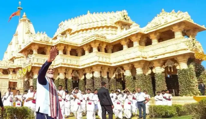 સોમનાથના આંગણે ભવ્ય ઉજવણી: PM મોદીની હાજરીમાં લખાશે સુવર્ણ ઇતિહાસ