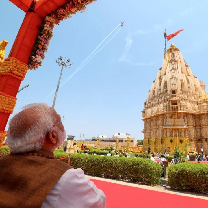 Pm Modi in somnath
