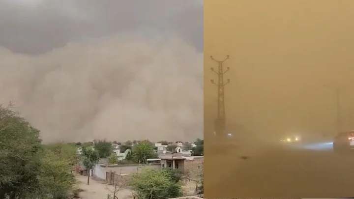 Rajasthan Dust Storm