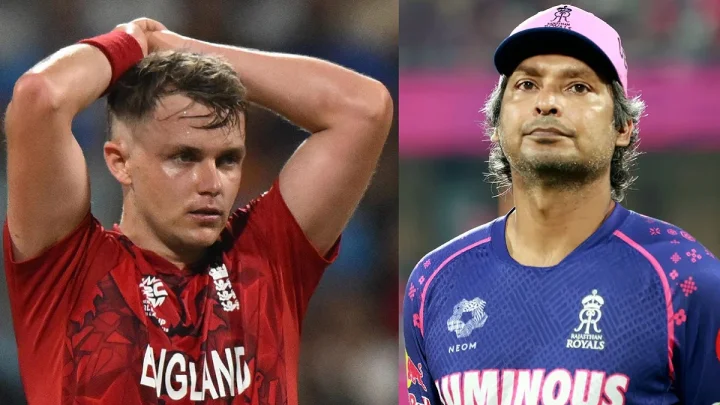 Kumar Sangakkara Sam Curra