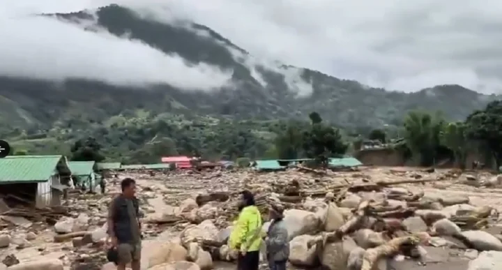 Heavy rain in Arunachal Pradesh