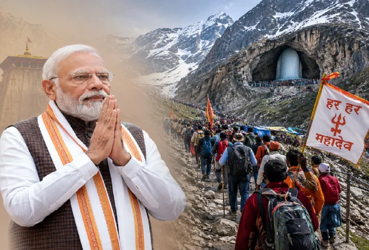 PM નરેન્દ્ર મોદીએ અમરનાથ યાત્રાળુઓ માટે લખ્યો પત્ર, લોકોને આ 5 સંકલ્પ લેવાનુ કહ્યુ