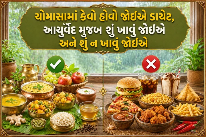 ચોમાસામા કેવો હોવો જોઈએ ડાયેટ, આયુર્વેદ મુજબ શું ખાવું જોઈએ અને શું ન ખાવું જોઈએ