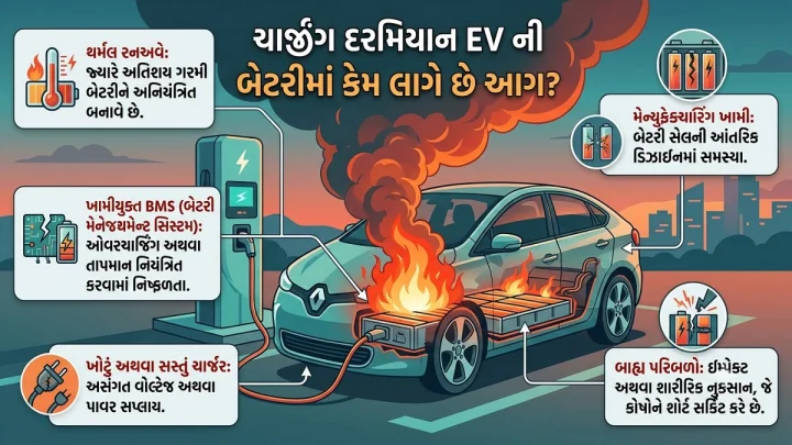 Ev battery fire