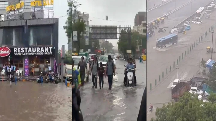 ગુજરાતમાં પૂરનું સંકટ: 1,200 રસ્તા બંધ અને શાળાઓમાં રજા, PM મોદીની CM સાથે વાતચીત, કેન્દ્ર આપશે તમામ મદદ