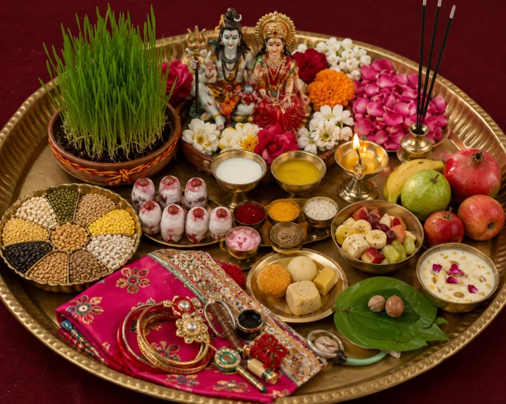 જયા પાર્વતી વ્રતની પૂજા સામગ્રી