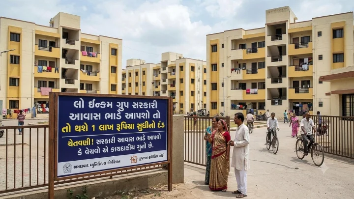 AMCનું કડક વલણ: EWS અને LIG આવાસ ગેરકાયદે ભાડે આપશો તો 90 દિવસ માટે થશે સીલ
