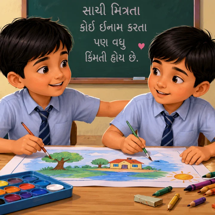Friendship story in gujarati
