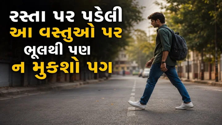 રસ્તા પર પડેલી આ વસ્તુઓ પર ભૂલથી પણ ન મુકશો પગ, જીવનમાં વધવા માંડે છે નેગેટીવ પ્રભાવ, જાણો શું છે ધાર્મિક માન્યતાઓ
