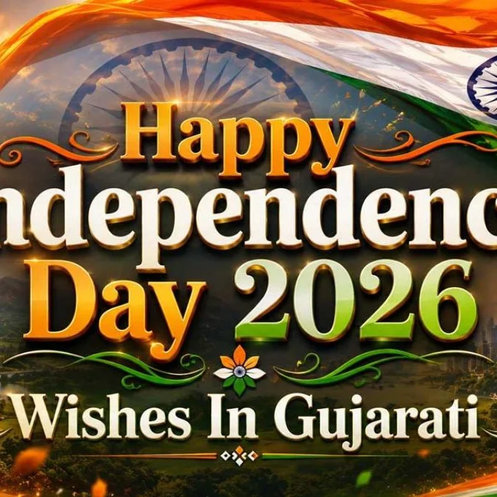 Independence day wishes in Gujarati