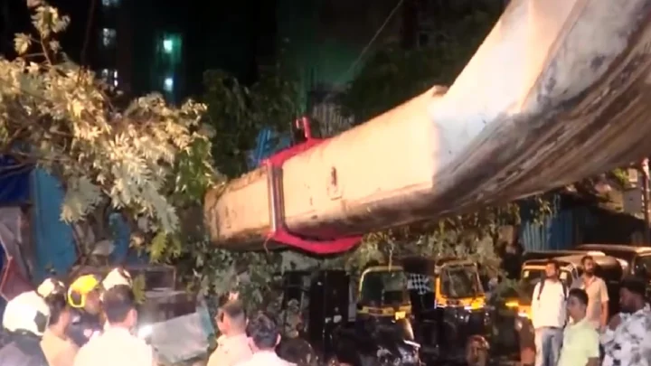 Mumbai Crane Accident