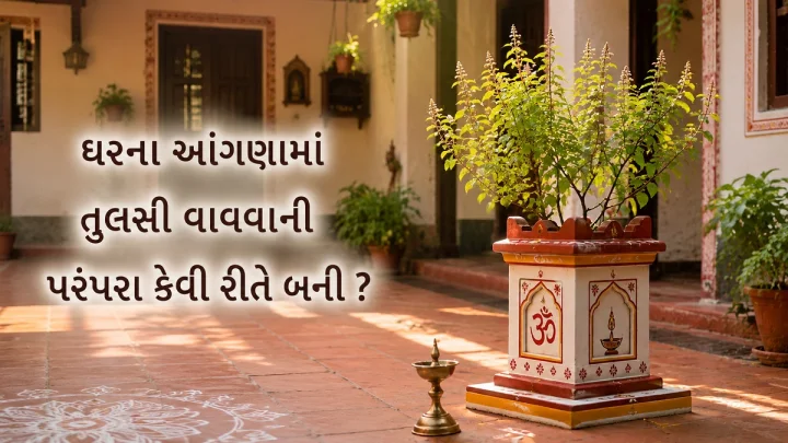 ઘરના આંગણામાં તુલસી વાવવાની પરંપરા કેવી રીતે બની ? જાણો પૂજાથી લઈને સ્વચ્છતા સુધી જોડાયેલા કારણો