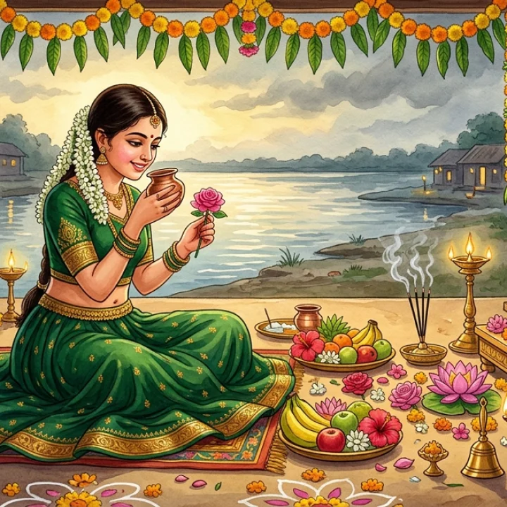 Phool Kajali Vrat
