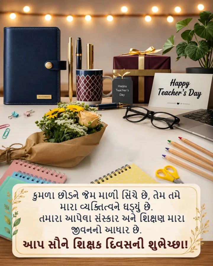 Happy Teachers Day 2026 Wishes In Gujarati