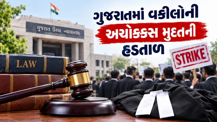 ગુજરાતમાં વકીલોની આરપારની લડત: ‘ગુજરાત ભાડા વિધેયક-૨૦૨૬’ સામે અચોક્કસ મુદતનો બહિષ્કાર